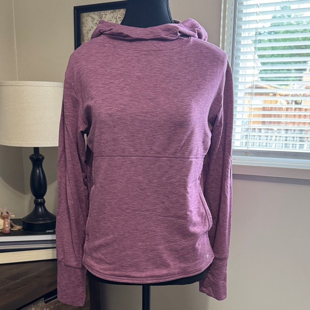 Apana Women's Heathered Purple Hoodie